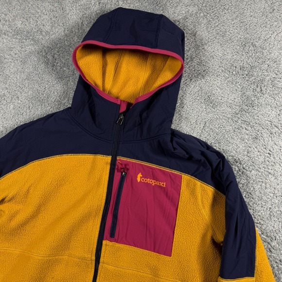 Cotopaxi Abrazo Hooded Full Zip Jacket Color Block Outdoor Womens Size Large - Picture 2 of 7